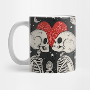 Cute Spooky Valentines Day 2024 Mug